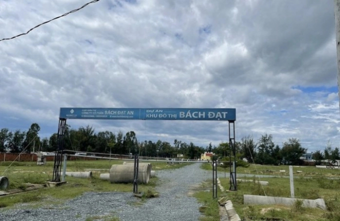 Một dự án của công ty Bách Đạt An tại Quảng Nam.