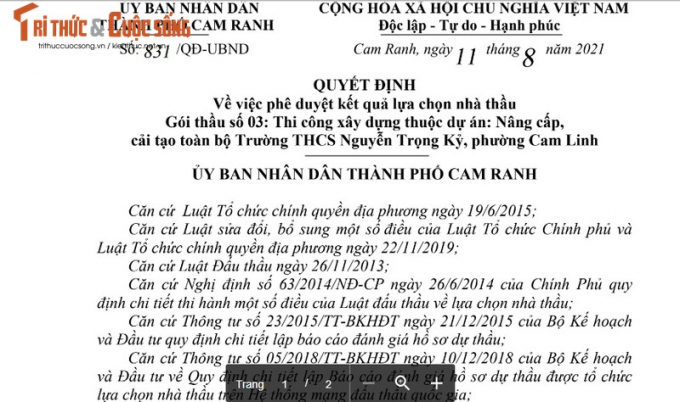 831/QĐ-UBND ngày 11/8/2021