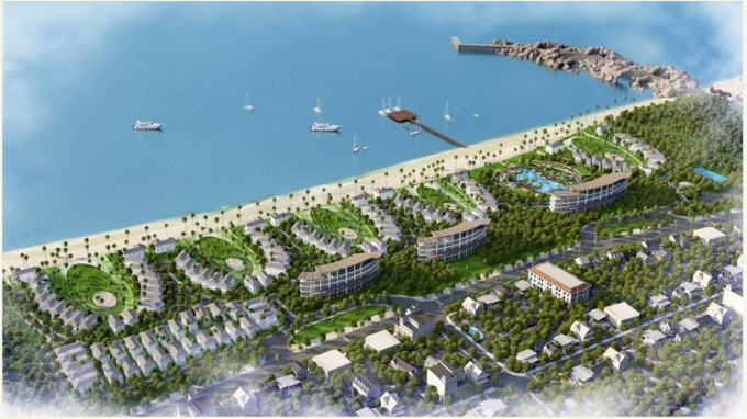 Phối cảnh dự án Resort Golden Cửa Lò