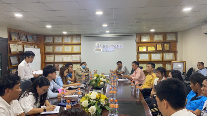 Kim Oanh đã họp các khách hàng, thiện chí muốn thanh lý toàn bộ các hợp đồng đặt cọc.
