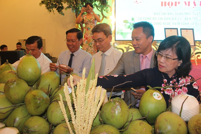 Sản phẩn dừa Bến Tre được Cục Sở Hữu trí tuệ (Bộ KH&CN) cấp chỉ dẫn địa lý từ năm 2018 và đến nay đã trở thành nhóm hàng xuất khẩu tiềm năng.