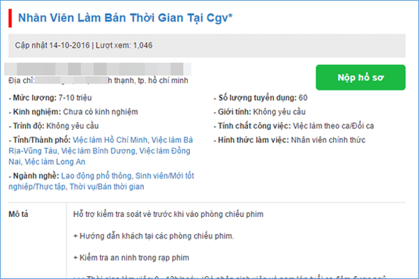 Tình trạng lừa đảo môi giới việc làm phổ thông đầy rẫy trên nhiều trang web