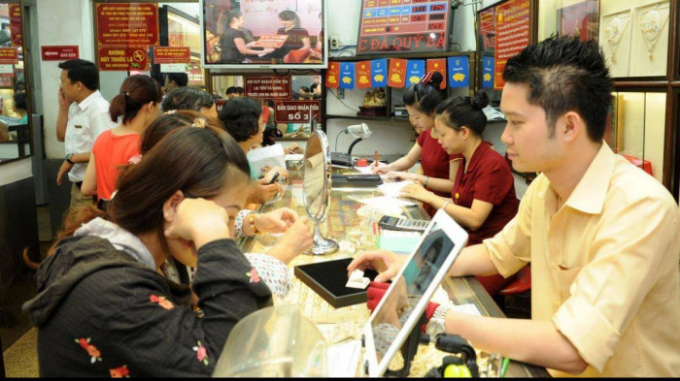 Thị trường vàng trong nước bước vào kỳ nghỉ Tết Nguyên đán Tân Sửu. Ảnh minh họa