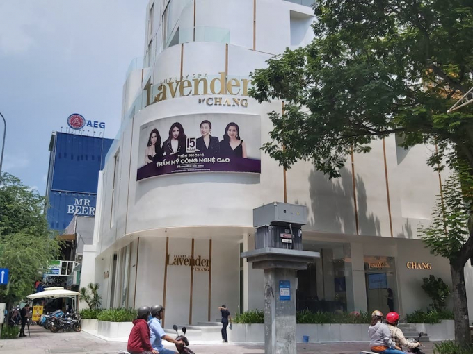 Trụ sở của Viện thẩm mỹ Lavender By Chang ở địa chỉ 60A, Võ Văn Tần, phường 6, quận 3, TP Hồ Chí Minh