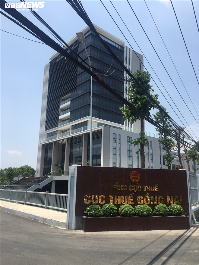 Trụ sở Cục Thuế tỉnh Đồng Nai, nơi ông Hiển đang công tác. (Ảnh: Khuất Nguyên)