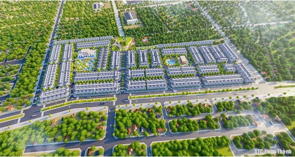 Phối cảnh dự án mà các sàn giao dịch đang chào bán dự án STC Long Thành