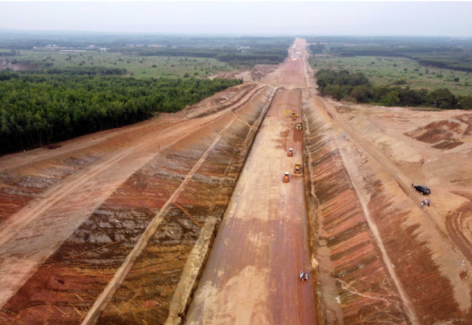 Cao tốc Dầu Giây – Phan Thiết đang được gấp rút triển khai