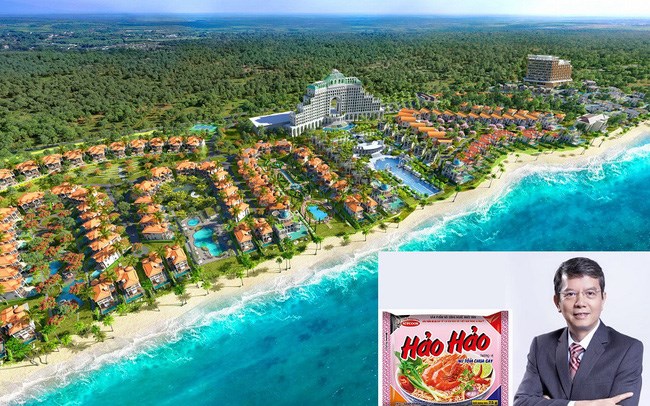 Ngoài mì Hảo Hảo, ông Hoàng Cao Trí còn đang tham gia cuộc chơi bất động sản tại Blue Sea Group với loạt dự án lớn.