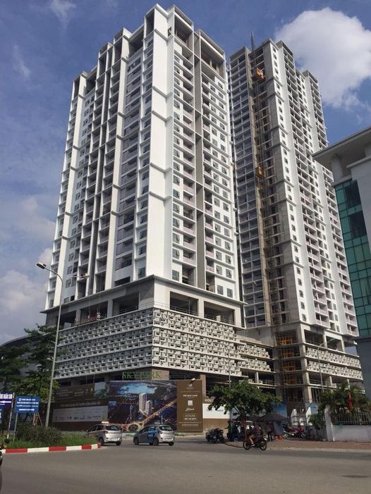 Dự án chung cư Sky Park Residence tại phố Tôn Thất Thuyết (Cầu Giấy, Hà Nội) là một trong số những bất động sản tại vị trí đắc địa của đại gia Trương Lâm.
