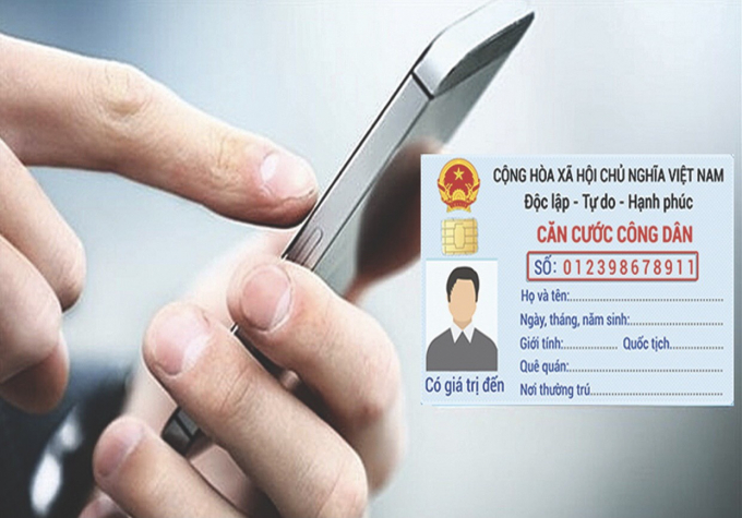 Người dân được khuyến cáo không cho người lạ mượn, chụp CCCD/CMND M.H
