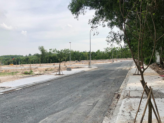 Dự án Vita Riverside được chủ đầu tư tổ chức thi công hạ tầng trái phép.