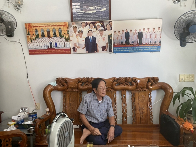 ... và ông Huỳnh Văn Tiến - Những cựu chiến binh từng cảm tử trên Đoàn tàu Không số