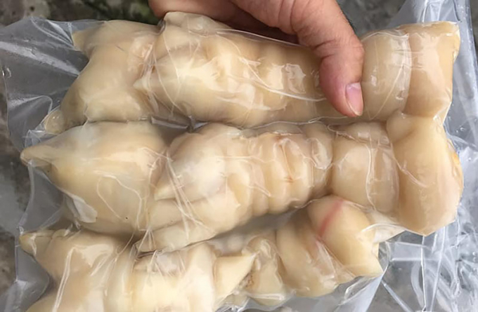Giá sỉ 1kg móng giò rút xương luộc sẵn, đóng túi hút chân không chỉ 65.000-67.000 đồng/kg
