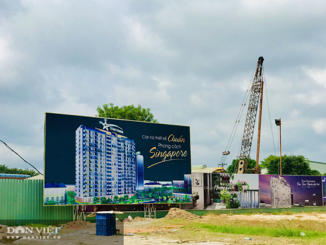 Dự án Star Tower hiện nay đang được chuyển nhượng sang cho đơn vị khác. Ảnh: V.D
