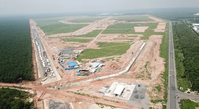 Dự án KDC - TĐC Lộc An Bình Sơn nơi đang tiến hành các gói thầu xây dựng