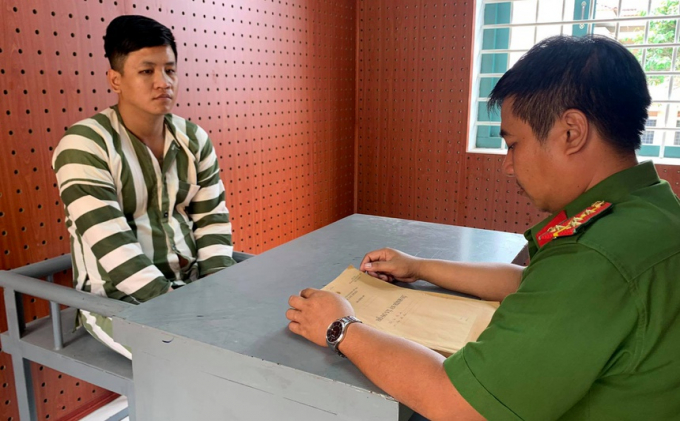 Lê Tấn Thành bị khởi tố về hành vi cố ý gây thương tích. Ảnh: Thanh Kiều.