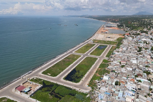 Dự án chỉnh trang đô thị tại phường Đức Long và xã Tiến Thành, TP. Phan Thiết do Công ty Trường Phúc Hải làm chủ đầu tư.