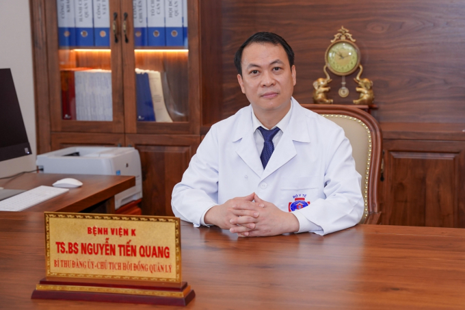 TS.BS Nguyễn Tiến Quang, Chủ tịch Hội đồng quản lý Bệnh viện K.