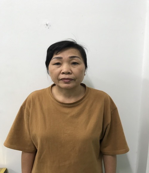 Đối tượng Hoàng Thị Tâm. Ảnh: Vũ Tiến