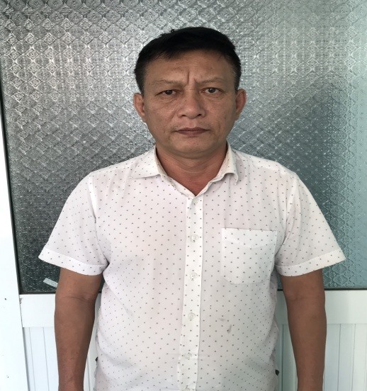 Đối tượng Ngô Văn Trọng. Ảnh: Vũ Tiến