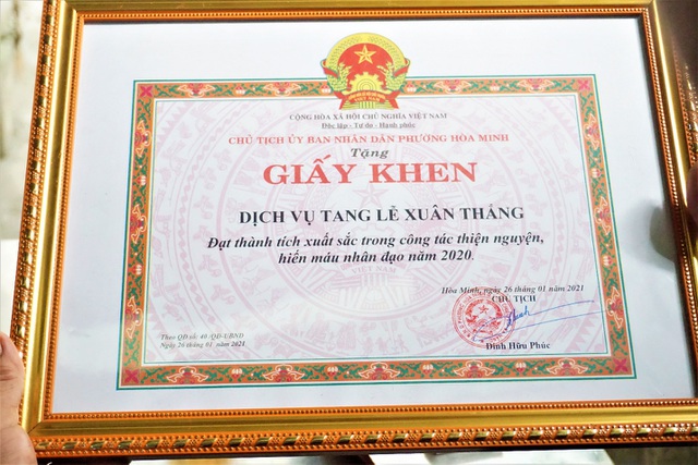 Ông Thắng tham gia rất tích cực các hoạt động thiện nguyện.