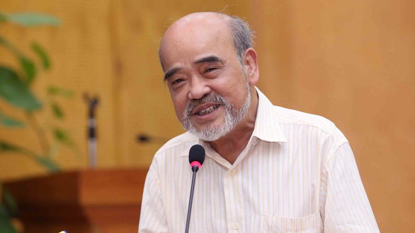 GS Đặng Hùng Võ, nguyên thứ trưởng Bộ Tài nguyên và môi trường - Ảnh: V.H.