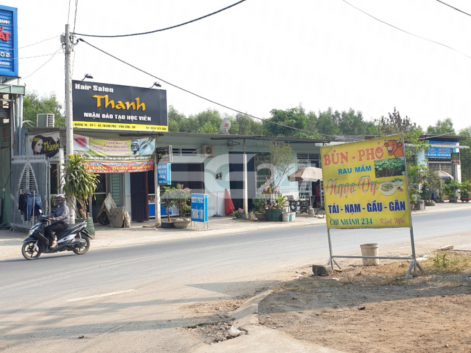 Hình ảnh một vài ki ốt trên đất nông nghiệp (Tờ 40, thửa 112, 113)