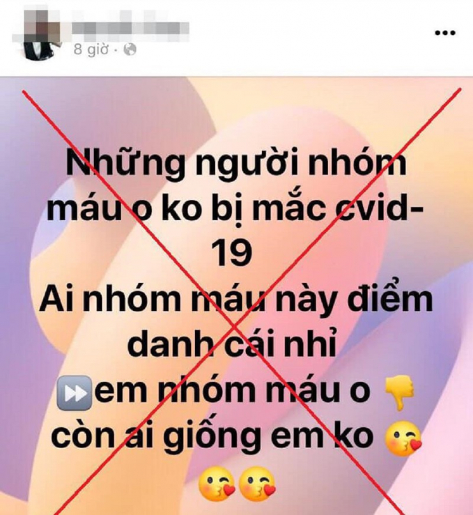 Thông tin không đúng sự thật liên quan đến dịch COVID-19. Ảnh: CACC