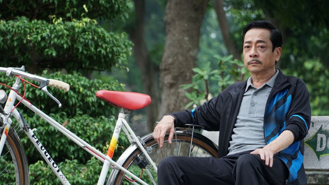 NSND Hoàng Dũng trong bộ phim cuối cùng thực hiện