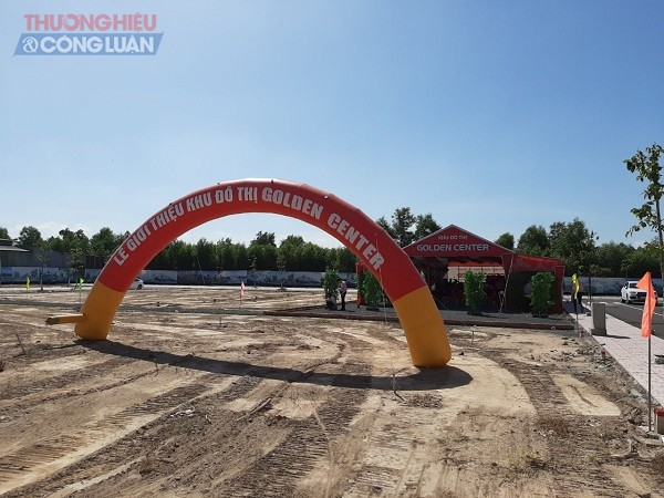 Lễ giới thiệu dự án Khu đô thị Golden Center do Công ty Khang Thịnh Phát tổ chức.