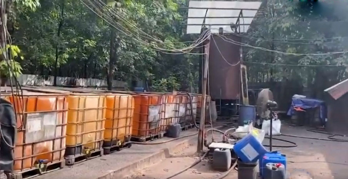 tái chế dầu nhớt thải