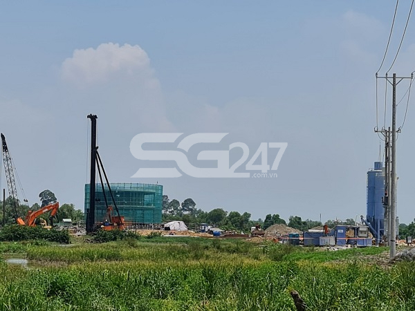 Hiện trường thực tế dự án từng được ghi nhận