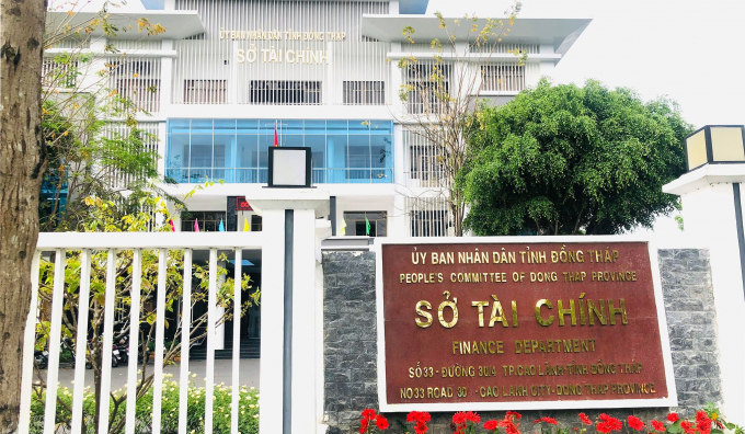 Trung tâm dịch vụ tài chính thuộc Sở Tài chính Đồng Tháp có nhiều sai phạm trong mua sắm tài sản công. Ảnh TRẦN NGỌC