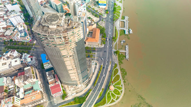 Dự Saigon One Tower đã đổi chủ với tên mới IFC One Saigon sau hơn 10 năm đình trệ