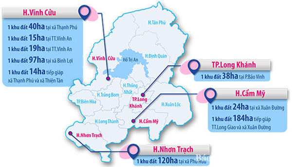 9 khu đất lợi thế được đề xuất khai thác tạo vốn làm đường (Thông tin: Ban Mai - Đồ họa: Hải Quân)