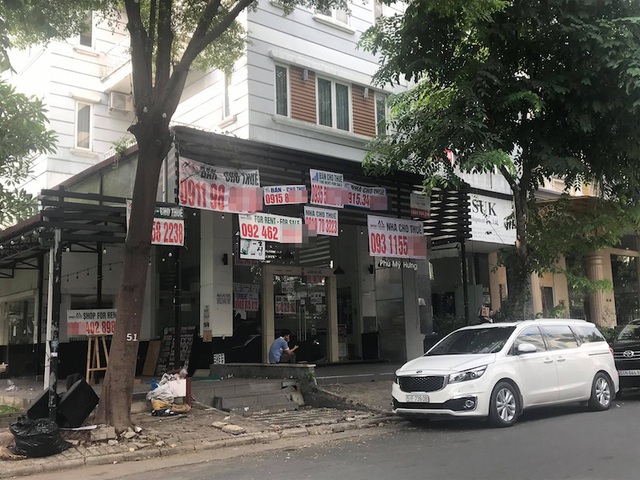 Trong thời gian qua, tình trạng trả mặt bằng tại khu phố người Hàn diễn ra rất nhiều.