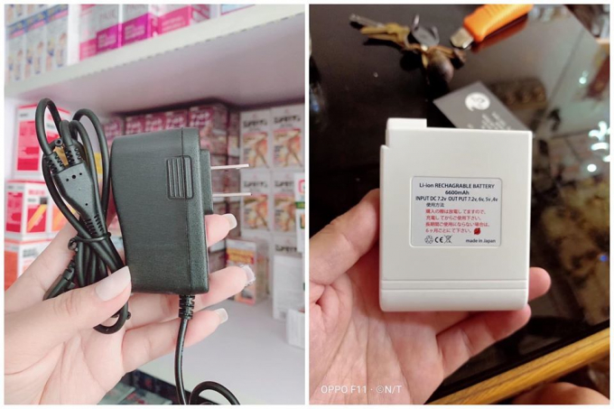 Hệ thống quạt pin bên trong áo, thời gian làm mát khoảng 6 – 8 tiếng, có loại khoảng 10 tiếng.