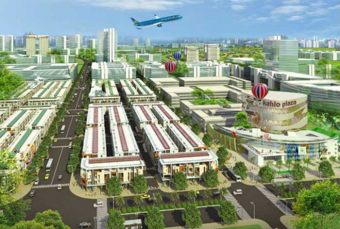 Phối cảnh dự án khu dân cư An Phước liên quan đến Tập đoàn Tân Hiệp Phát bị Bộ Công an yêu cầu tạm dừng biến động