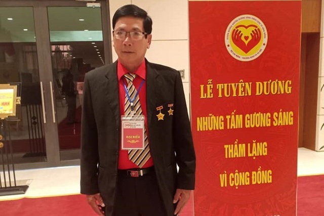 Ông Nguyễn Ngọc Giao tham dự lễ tuyên dương