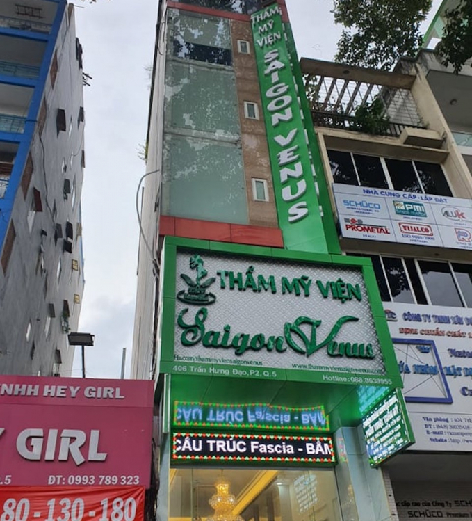 Thẩm mỹ viện Sài Gòn Venus