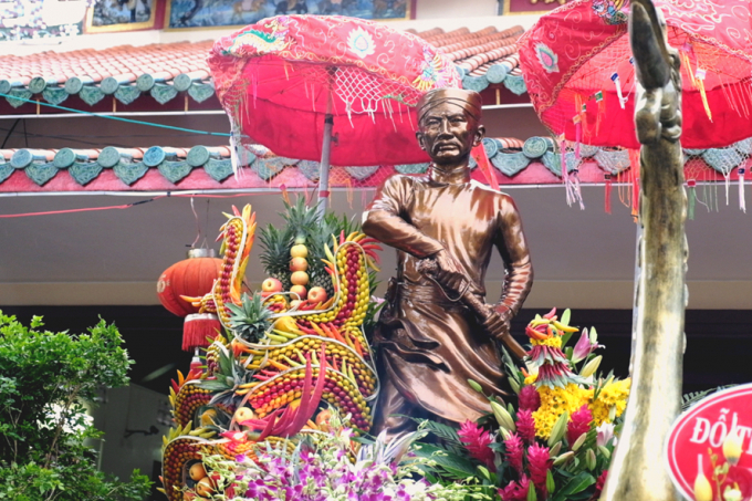 Di tích lịch sử văn hóa mộ và đình Nguyễn Trung Trực ở thành phố Rạch Giá (Kiên Giang) là nơi được nhiều người đến thăm viếng. Ảnh: PV