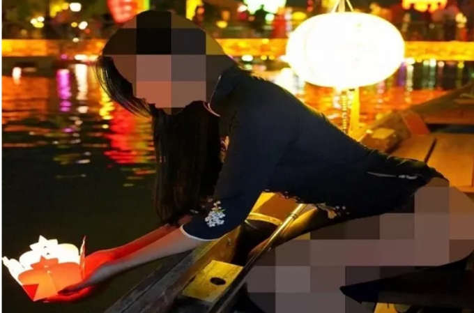 Ảnh Facebook siêu mẫu M.P đăng trước đó khiến cộng đồng mạng chỉ trích