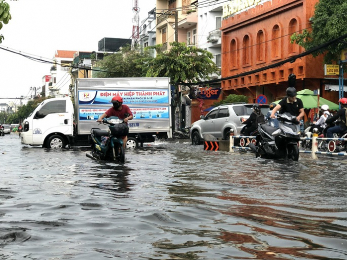 Nam bộ sẽ có mưa lớn trong 3 ngày liên tục, nguy cơ xảy ra ngập úng tại các vùng đô thị