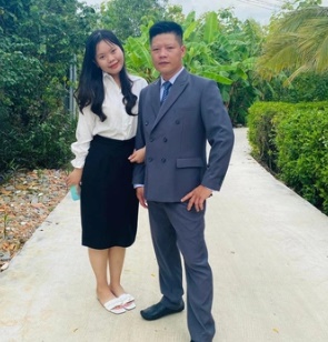 Thảo Nhi cảm động khi bố cố gắng về nhà đưa cô đi thi chuyển cấp. Ảnh: NVCC.