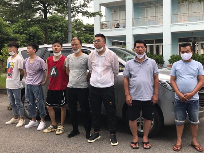 Nhóm người Trung Quốc nhập cảnh trái phép vào Việt Nam bị lực lượng chức năng phát hiện sáng 27/7.