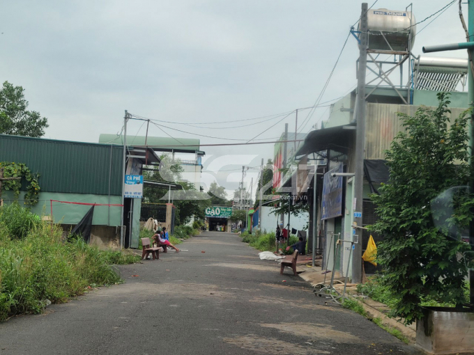 Người dân đã dọn về sinh sống khá đông