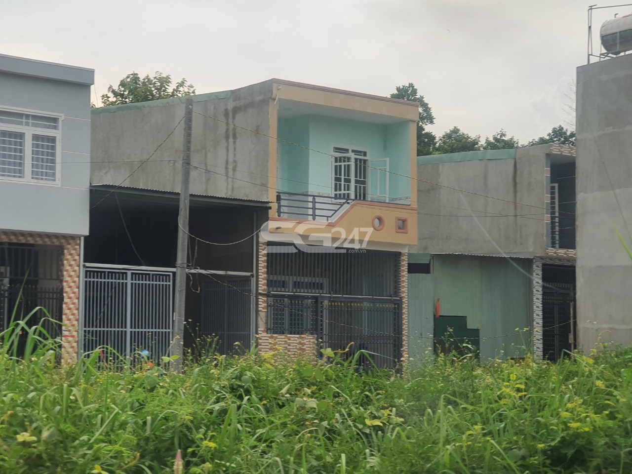 Nhiều căn nhà đã hoàn thiện và đưa vào sử dụng