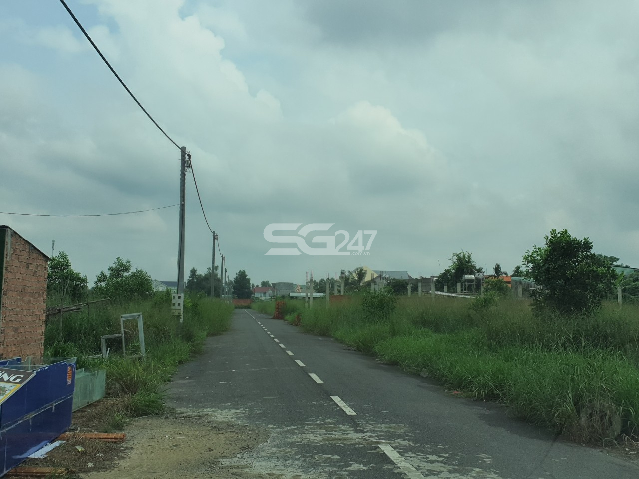 Tại thửa 308 hiện đang xây dựng không phép phép một công trình