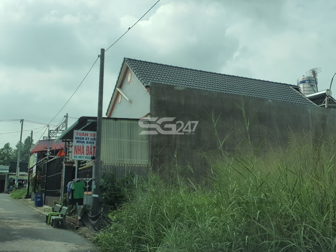 Căn nhà xây dựng không phép tại thửa 495