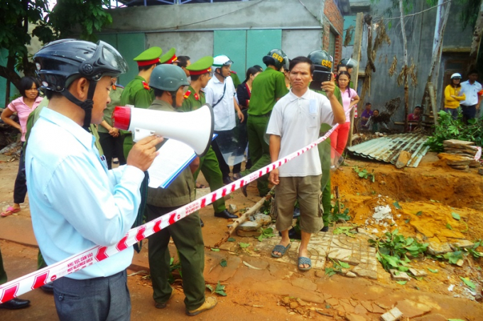 Cưỡng chế đất (Hình minh họa)